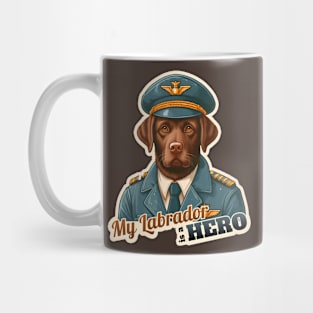 Pilot Labrador Retriever Mug